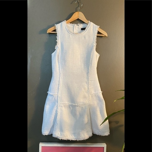 Banana Republic White Mini Dress - Picture 2 of 9